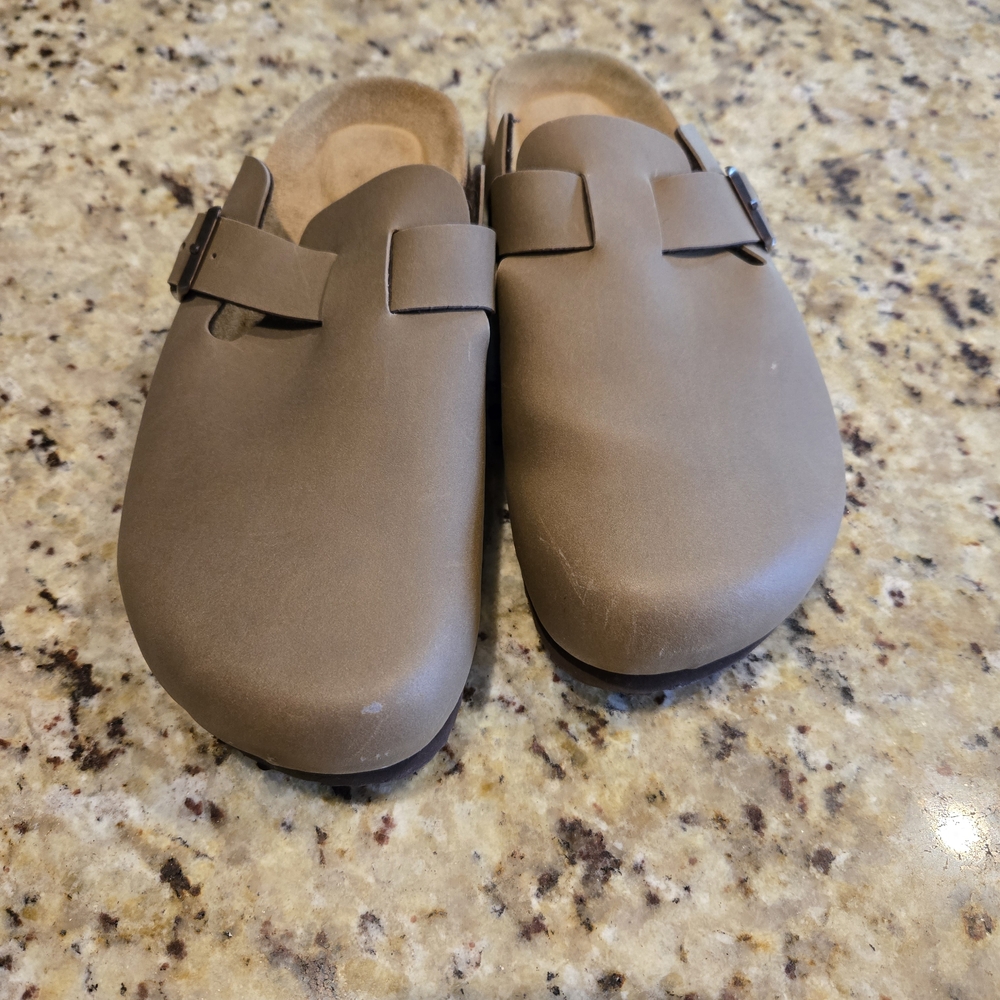 Classic Brown Mules for Women